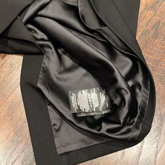 Ted Baker - Black and white evening dress 100% silk top portion size 1 US size 4 - Picture 5 of 11